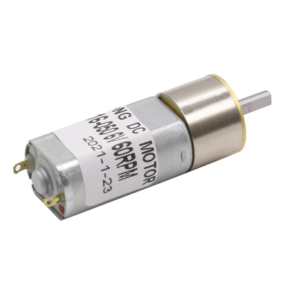 16mm Metal Electric Brushed Micro DC Gear Motors 12V 340RPM Low Speed